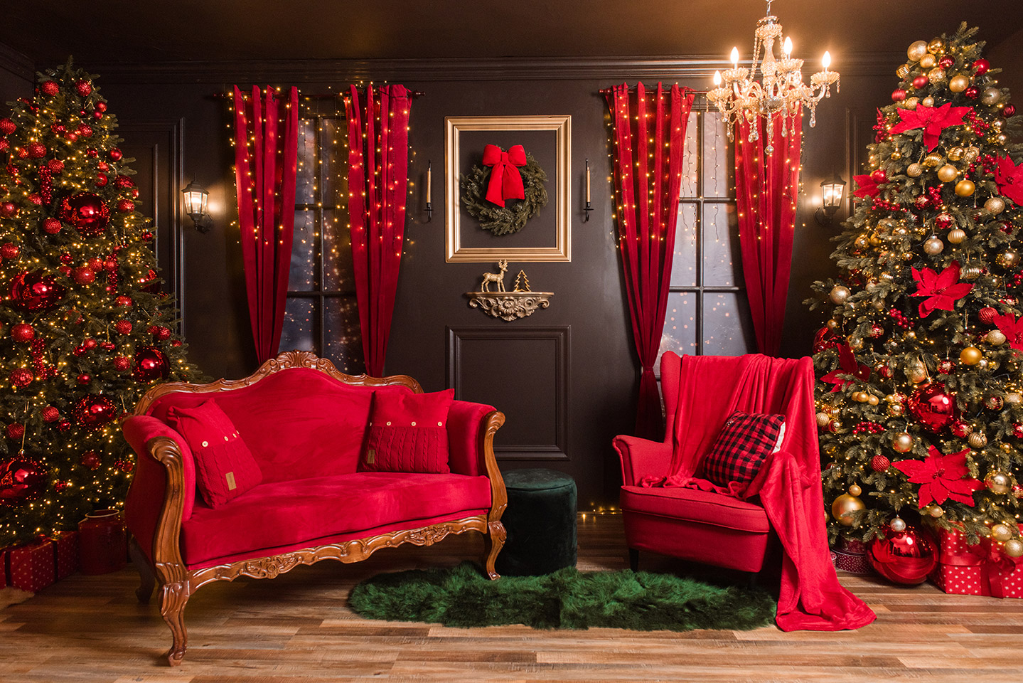 Descubre la magia del «Living Christmas 2024» un set navideño de ensueño en Santo Domingo